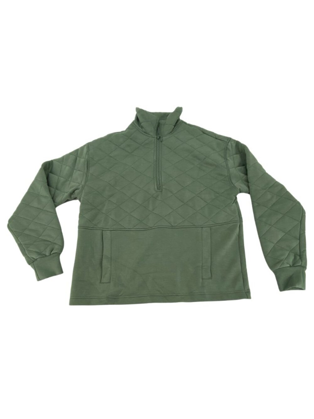 Tilley | Women's Pullover Sweater | 1/4 Zip | Quilted | Jacket | Size Small *NEW